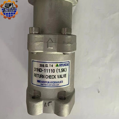 Oryginalny 31ND-11110 Hyundai Check Valve Assy dla koparki R500/520